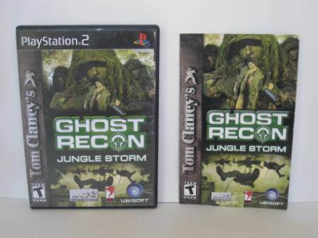 Tom Clancys Ghost Recon: Jungle Storm (CASE & MANUAL ONLY) - PS2